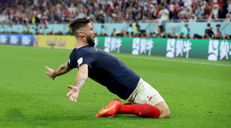 Giroud Expresses Relief At Breaking Henry's France Record