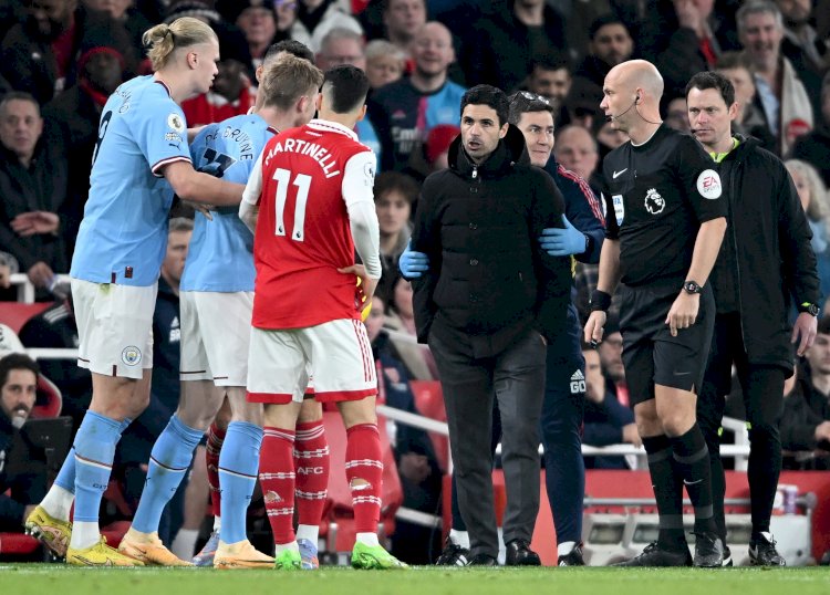 Arteta Laments Arsenal Mistakes In Defeat To Man City