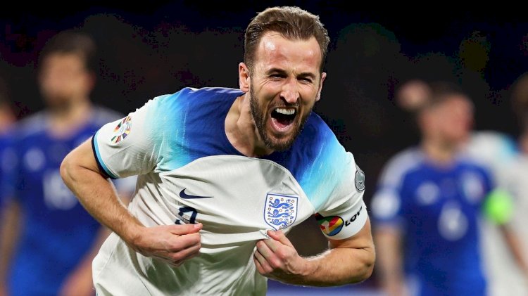 Kane Targets 100 Goals For England After Breaking Rooney's Record