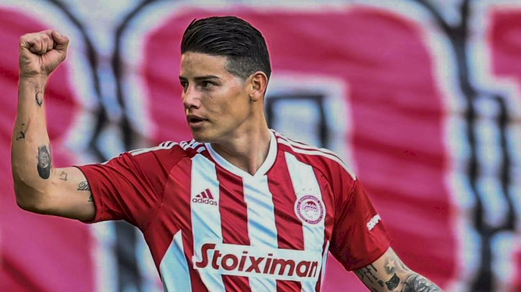 Olympiacos Terminate Contract With James Rodriguez After Seven Months