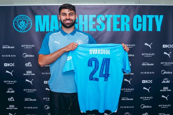 Highly-Rated Gvardiol Completes £77m Move From Leipzig To Man City