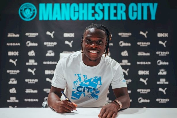 Man City Complete Jeremy Doku Signing From Rennes In £55m Deal