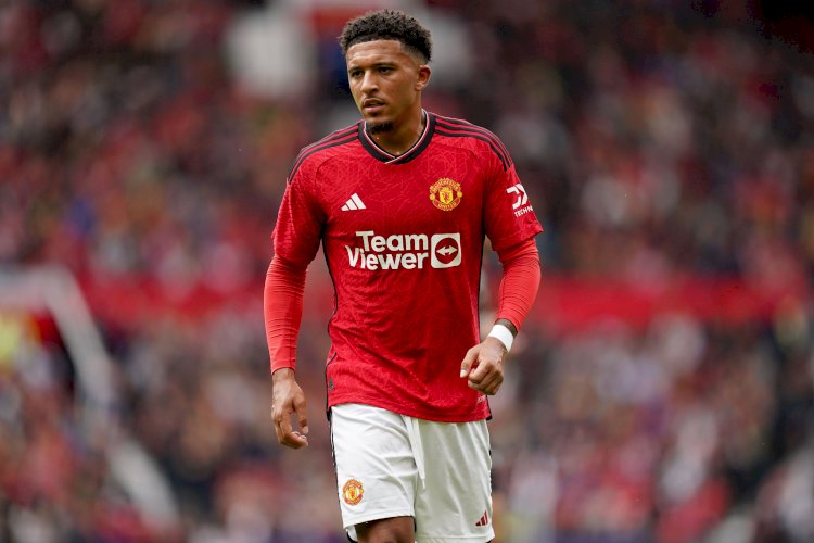Sancho Ostracised From Man Utd First Team Amid Ten Hag Impasse