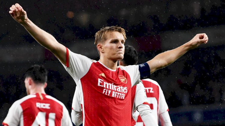 Odegaard Commits Future To Arsenal With New Contract Until 2028
