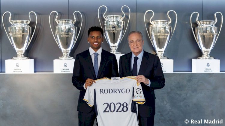 Real Madrid Secure Rodrygo's Future Until 2028