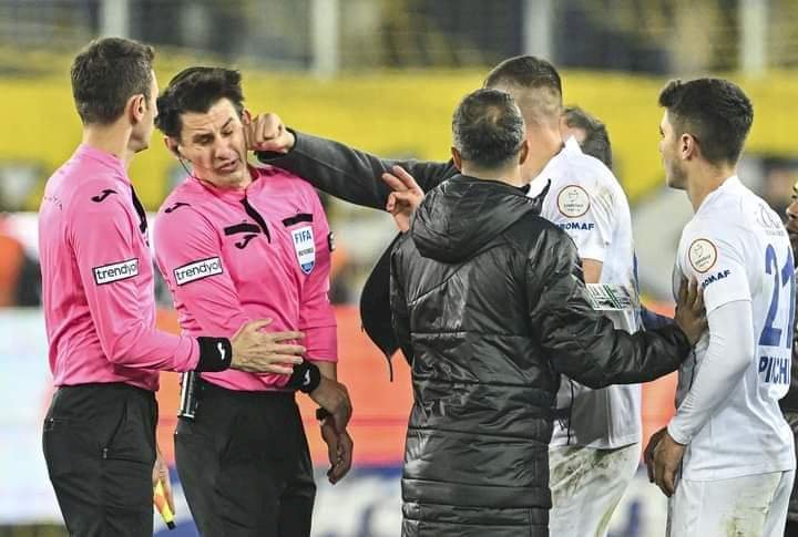 Turkish Football Goes Into Hibernation After Malicious Attack By Ankaragucu President On Referee