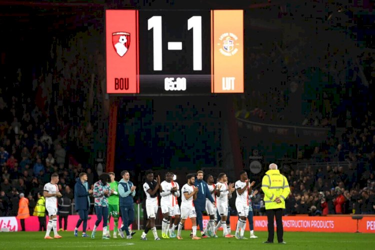 Abandoned Bournemouth Vs Luton Town Game To Be Replayed In Full