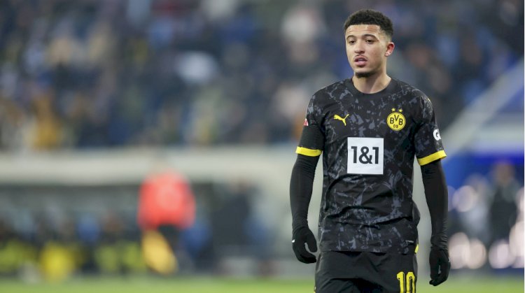 'He's Back'- Dortmund Re-Sign Sancho On Loan From Man Utd