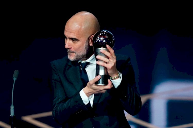 Guardiola Voted FIFA Men's Coach Of The Year For 2023