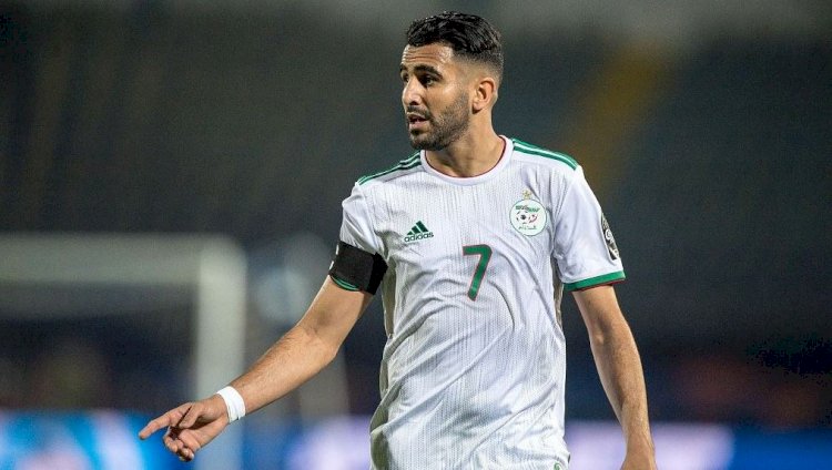 Algeria Boss Belmadi Calls For Calm Over Mahrez's Poor AFCON Form