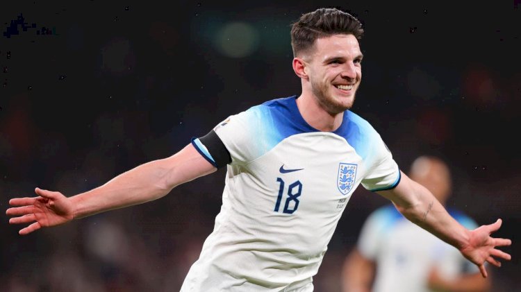 Declan Rice To Captain England On 50th Cap Against Belgium