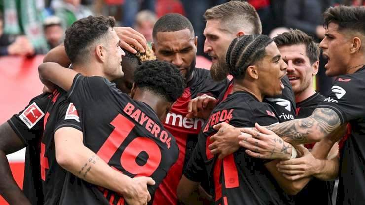 Leverkusen Rout Werder Bremen To Seal First Ever Bundesliga Title